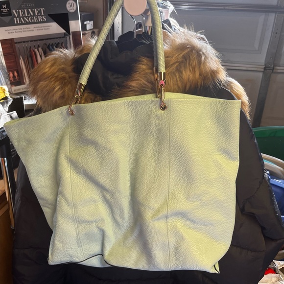 Kate Spade Large Mint Green Tote Bag - Picture 3 of 4